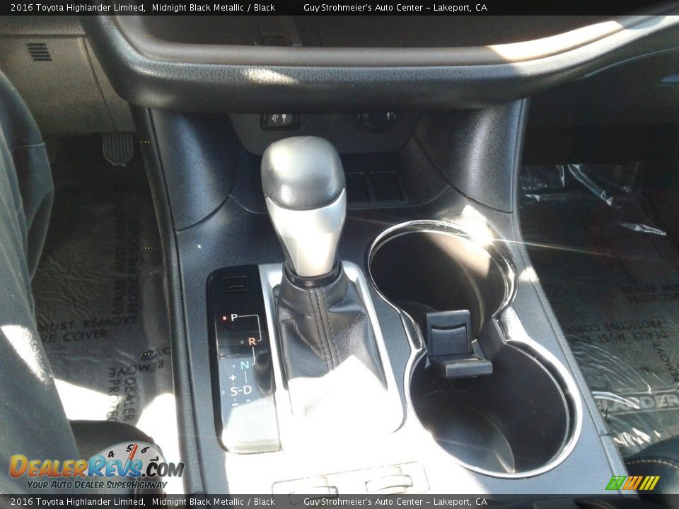 2016 Toyota Highlander Limited Midnight Black Metallic / Black Photo #14