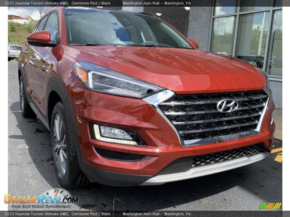 2020 Hyundai Tucson Ultimate AWD Gemstone Red / Black Photo #1