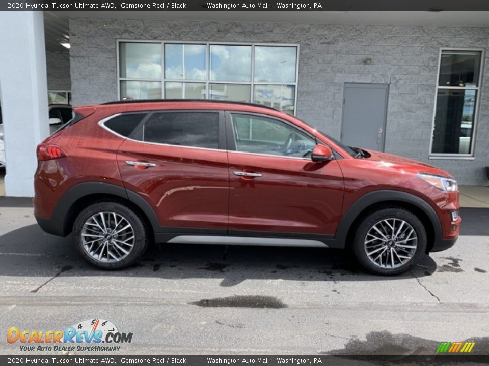 2020 Hyundai Tucson Ultimate AWD Gemstone Red / Black Photo #3