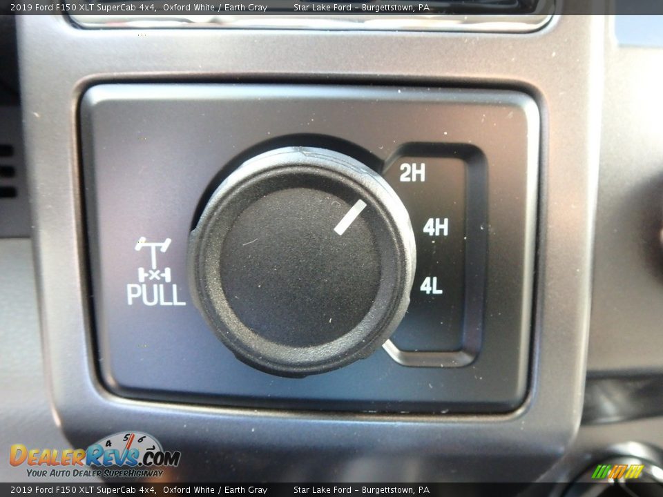 2019 Ford F150 XLT SuperCab 4x4 Oxford White / Earth Gray Photo #16