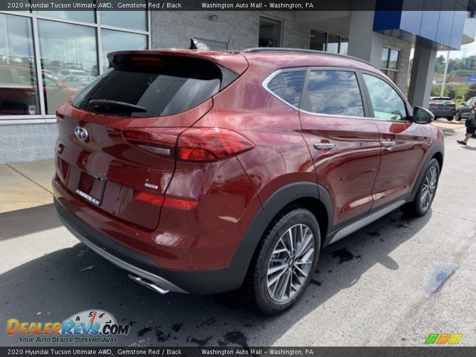 2020 Hyundai Tucson Ultimate AWD Gemstone Red / Black Photo #4