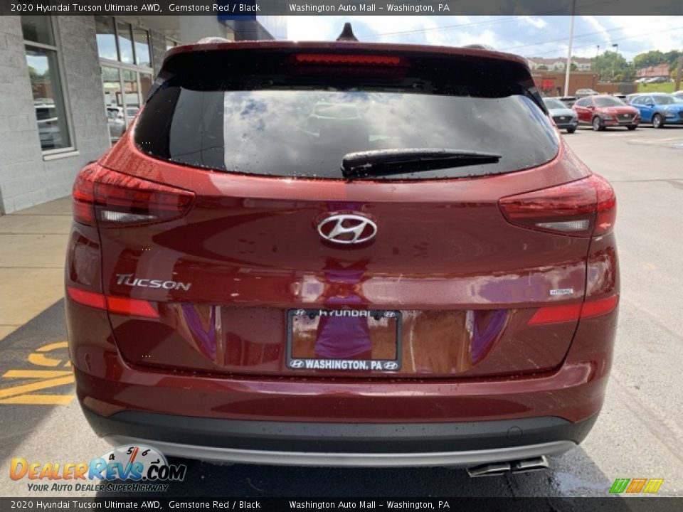 2020 Hyundai Tucson Ultimate AWD Gemstone Red / Black Photo #5