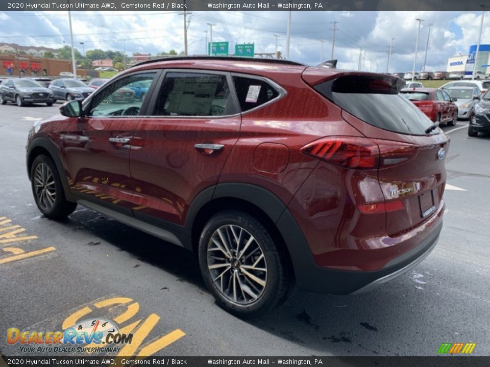 2020 Hyundai Tucson Ultimate AWD Gemstone Red / Black Photo #6