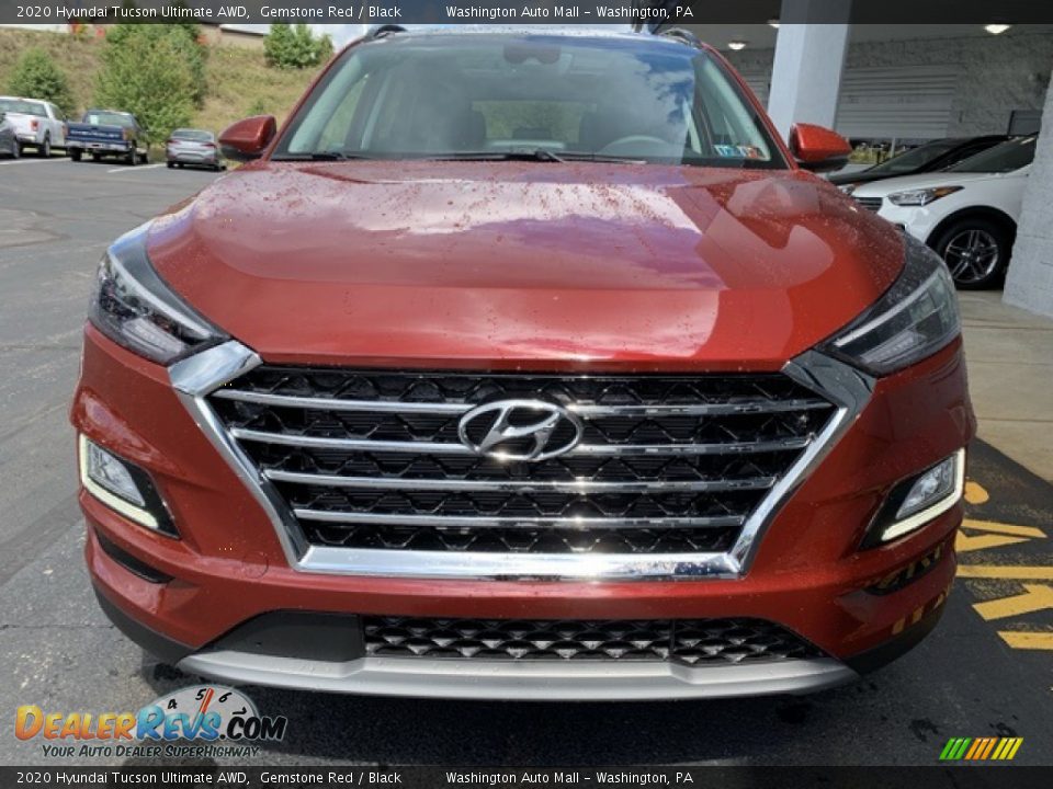2020 Hyundai Tucson Ultimate AWD Gemstone Red / Black Photo #8