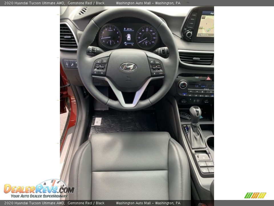 2020 Hyundai Tucson Ultimate AWD Gemstone Red / Black Photo #14