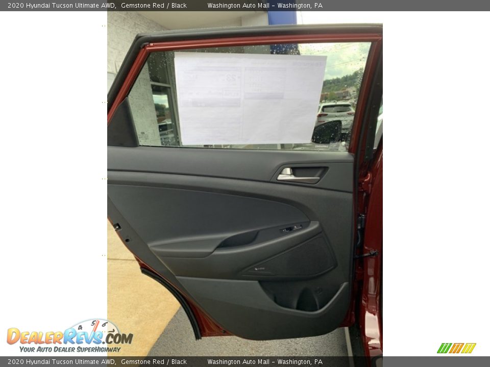 2020 Hyundai Tucson Ultimate AWD Gemstone Red / Black Photo #17