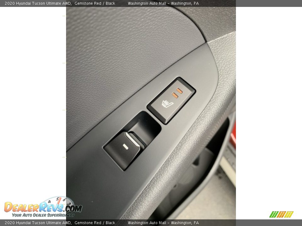 2020 Hyundai Tucson Ultimate AWD Gemstone Red / Black Photo #19