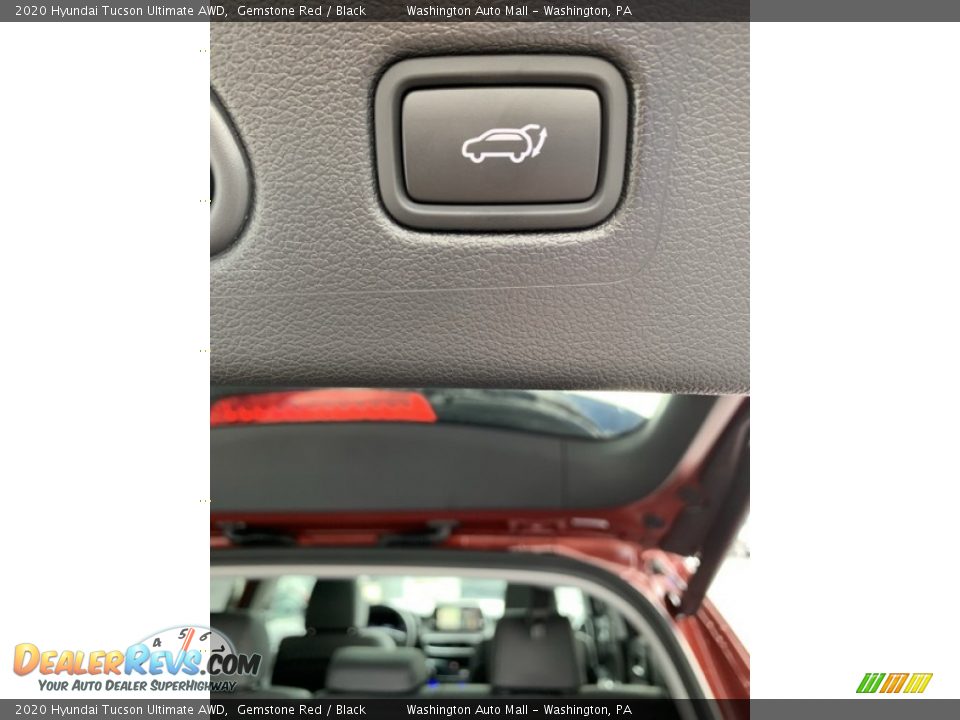2020 Hyundai Tucson Ultimate AWD Gemstone Red / Black Photo #24