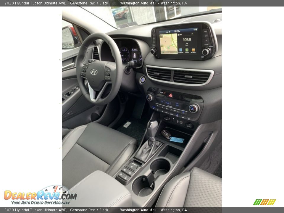 2020 Hyundai Tucson Ultimate AWD Gemstone Red / Black Photo #31