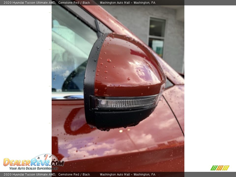 2020 Hyundai Tucson Ultimate AWD Gemstone Red / Black Photo #32
