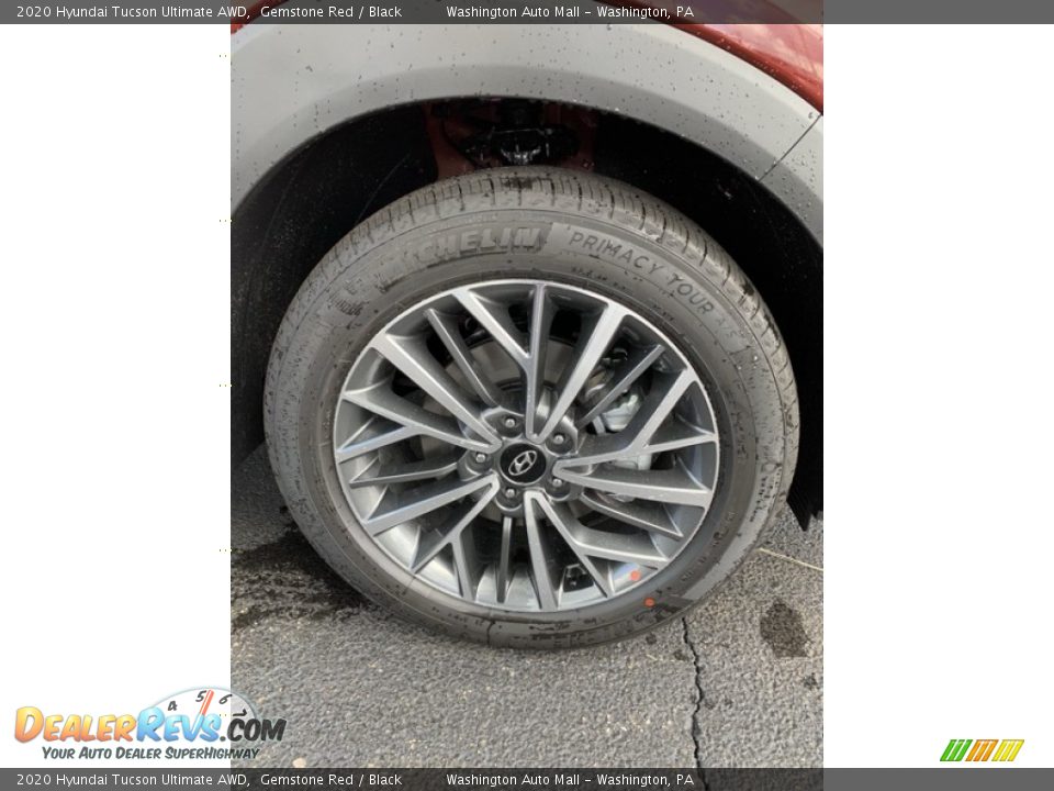 2020 Hyundai Tucson Ultimate AWD Gemstone Red / Black Photo #33