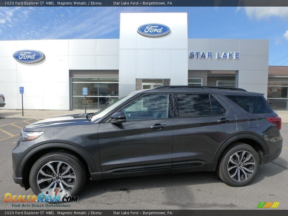 2020 Ford Explorer ST 4WD Magnetic Metallic / Ebony Photo #1