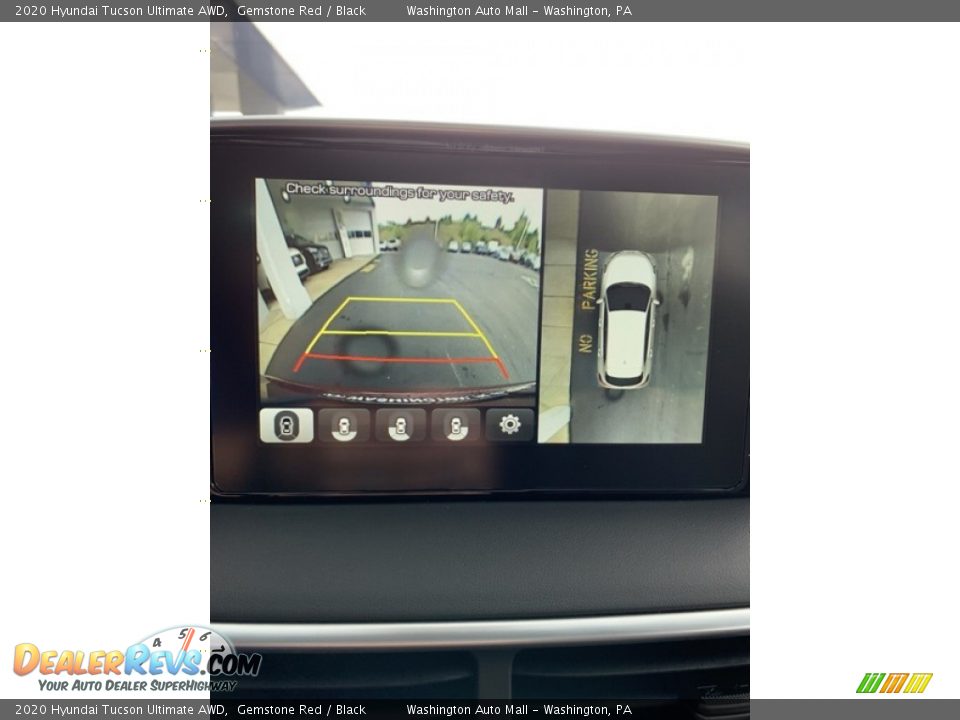 2020 Hyundai Tucson Ultimate AWD Gemstone Red / Black Photo #36