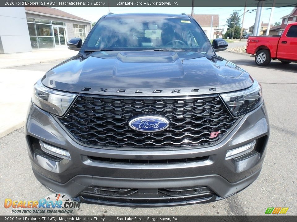 Magnetic Metallic 2020 Ford Explorer ST 4WD Photo #3