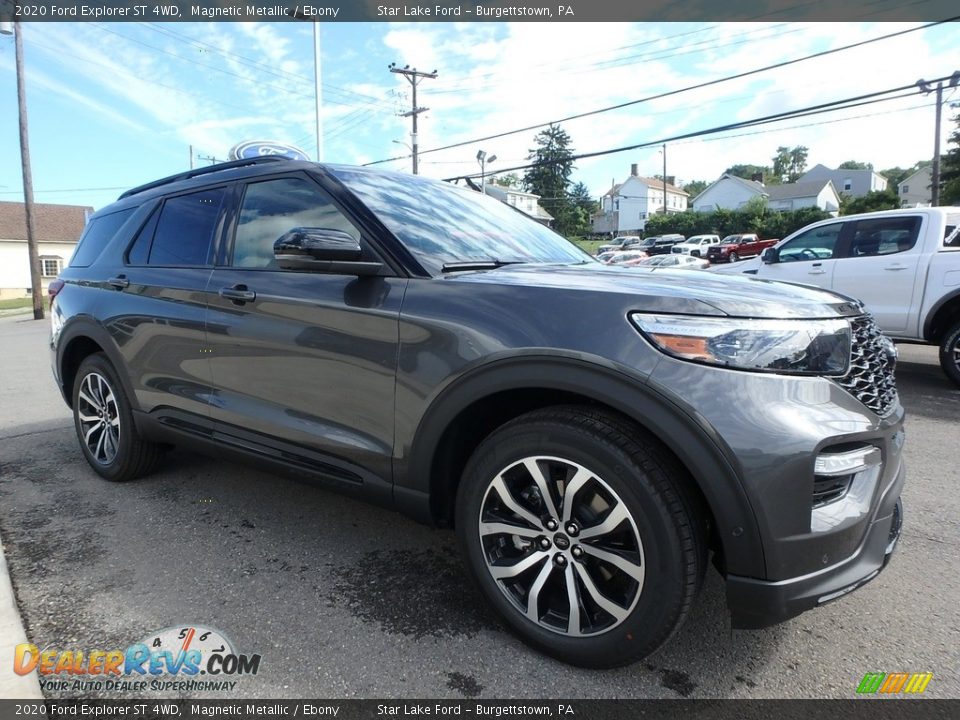 Front 3/4 View of 2020 Ford Explorer ST 4WD Photo #4