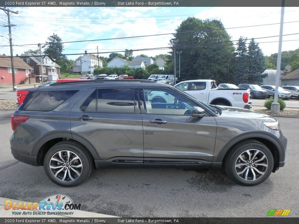 Magnetic Metallic 2020 Ford Explorer ST 4WD Photo #5