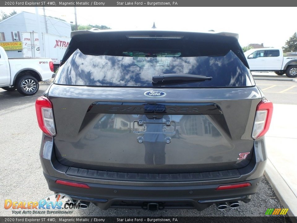 2020 Ford Explorer ST 4WD Magnetic Metallic / Ebony Photo #7