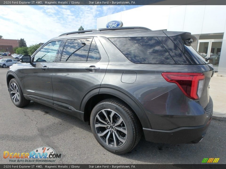 2020 Ford Explorer ST 4WD Magnetic Metallic / Ebony Photo #8