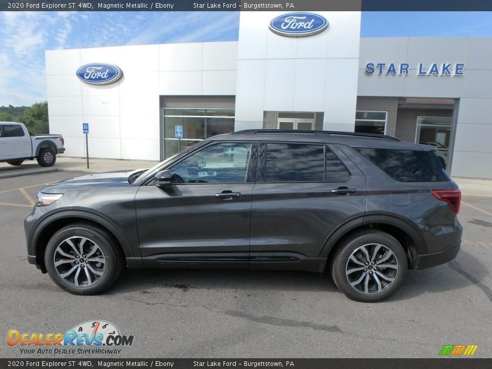 2020 Ford Explorer ST 4WD Magnetic Metallic / Ebony Photo #9