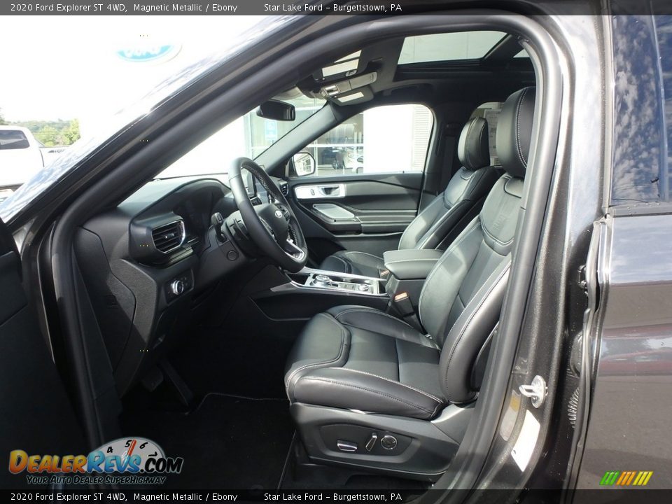 Front Seat of 2020 Ford Explorer ST 4WD Photo #11