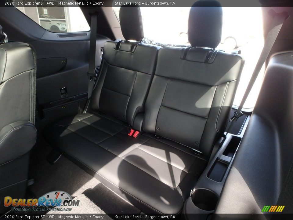 Rear Seat of 2020 Ford Explorer ST 4WD Photo #13