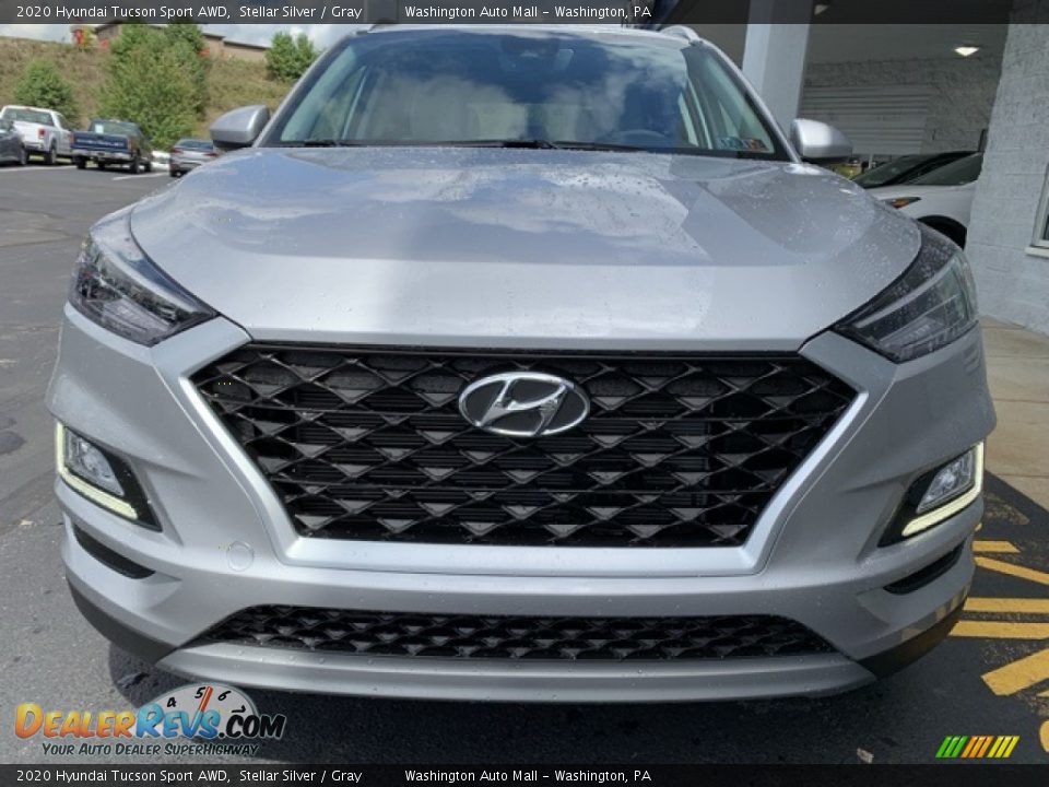 2020 Hyundai Tucson Sport AWD Stellar Silver / Gray Photo #8
