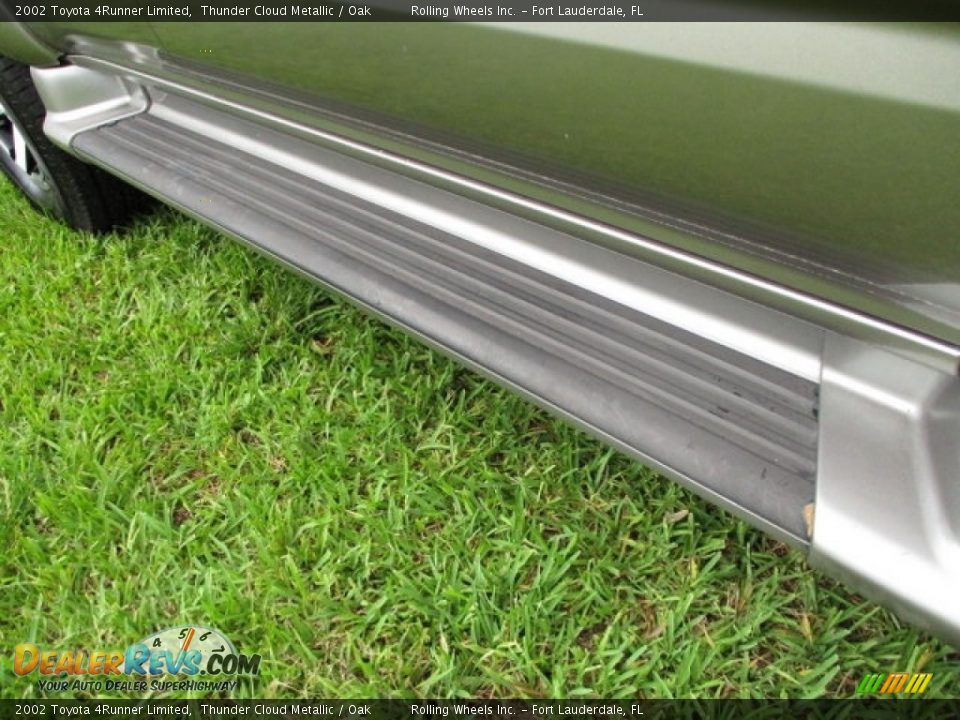 2002 Toyota 4Runner Limited Thunder Cloud Metallic / Oak Photo #34