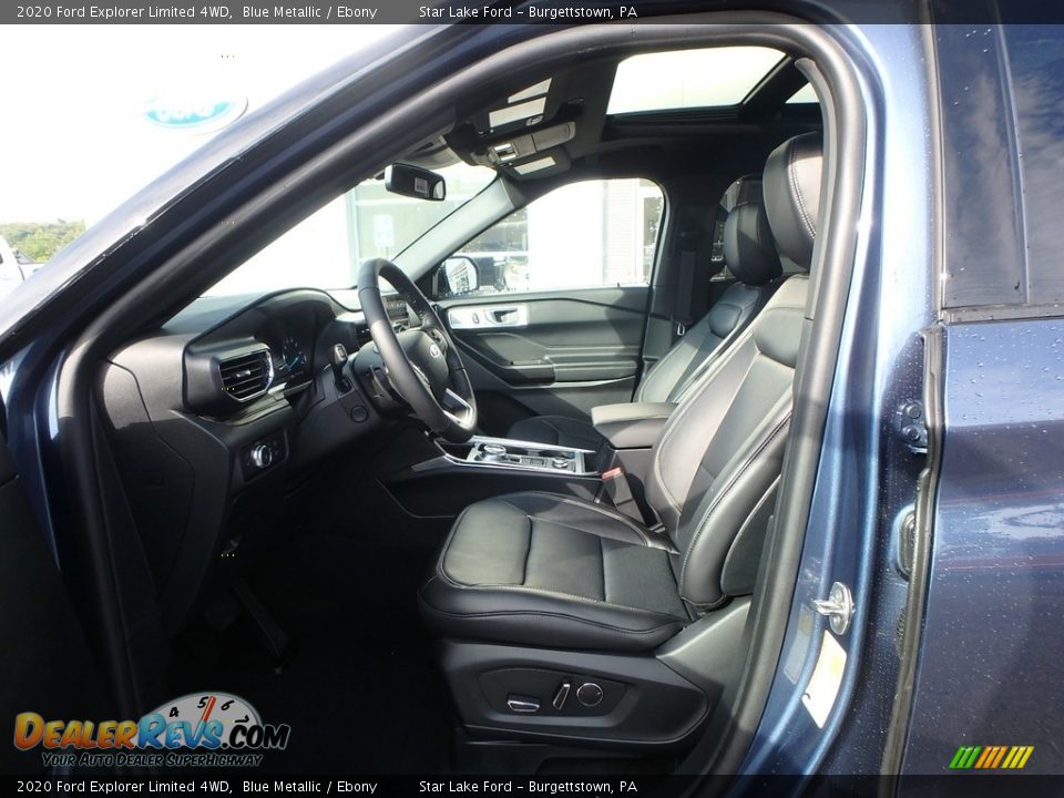 Front Seat of 2020 Ford Explorer Limited 4WD Photo #11