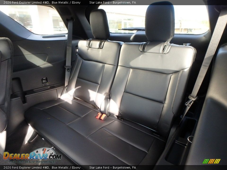 Rear Seat of 2020 Ford Explorer Limited 4WD Photo #13