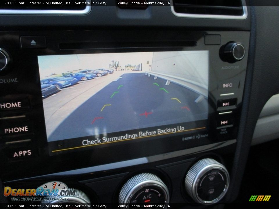 2016 Subaru Forester 2.5i Limited Ice Silver Metallic / Gray Photo #16