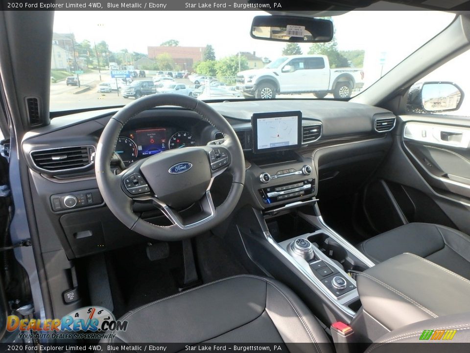 Front Seat of 2020 Ford Explorer Limited 4WD Photo #14