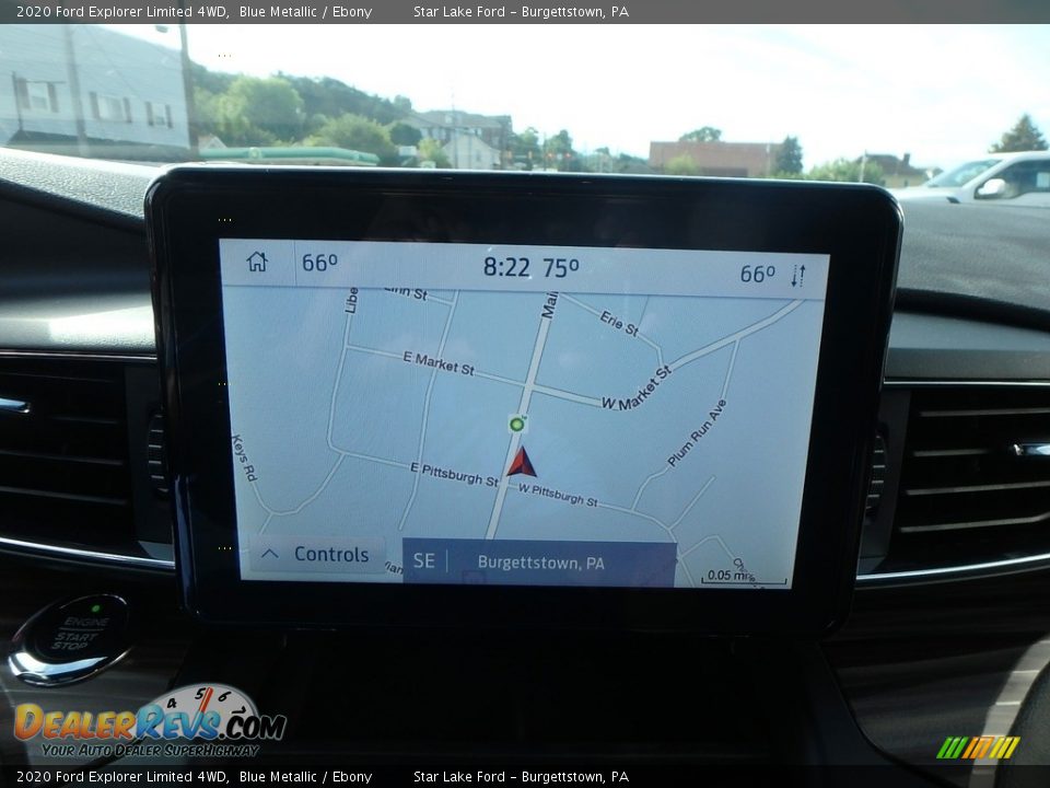 Navigation of 2020 Ford Explorer Limited 4WD Photo #17