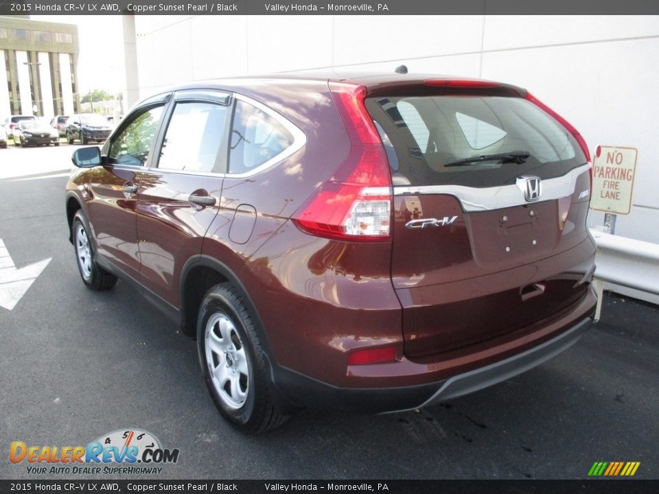 2015 Honda CR-V LX AWD Copper Sunset Pearl / Black Photo #3