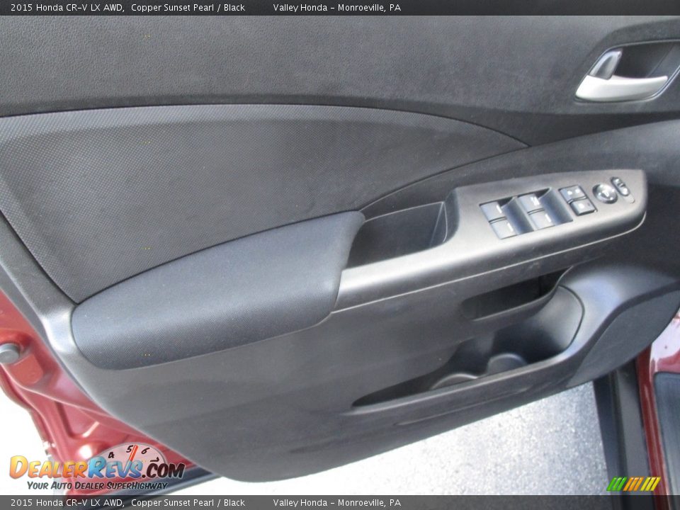 2015 Honda CR-V LX AWD Copper Sunset Pearl / Black Photo #10