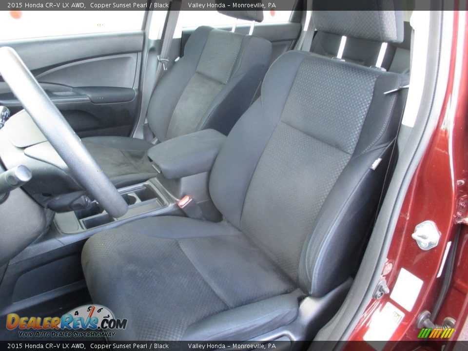 2015 Honda CR-V LX AWD Copper Sunset Pearl / Black Photo #11