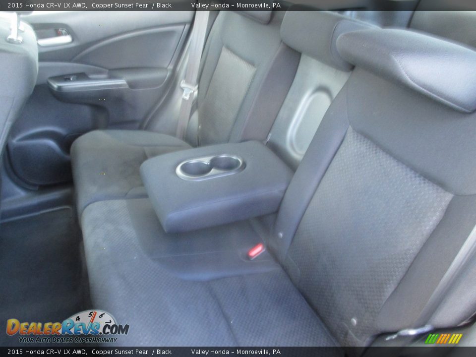 2015 Honda CR-V LX AWD Copper Sunset Pearl / Black Photo #12