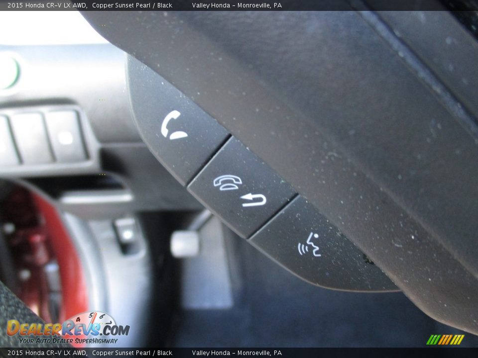 2015 Honda CR-V LX AWD Copper Sunset Pearl / Black Photo #17
