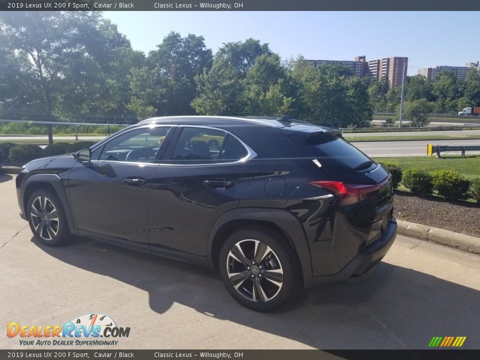 2019 Lexus UX 200 F Sport Caviar / Black Photo #4