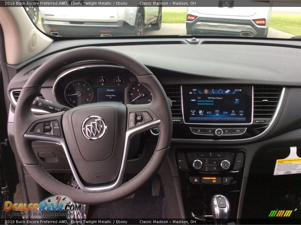 2019 Buick Encore Preferred AWD Ebony Twilight Metallic / Ebony Photo #3