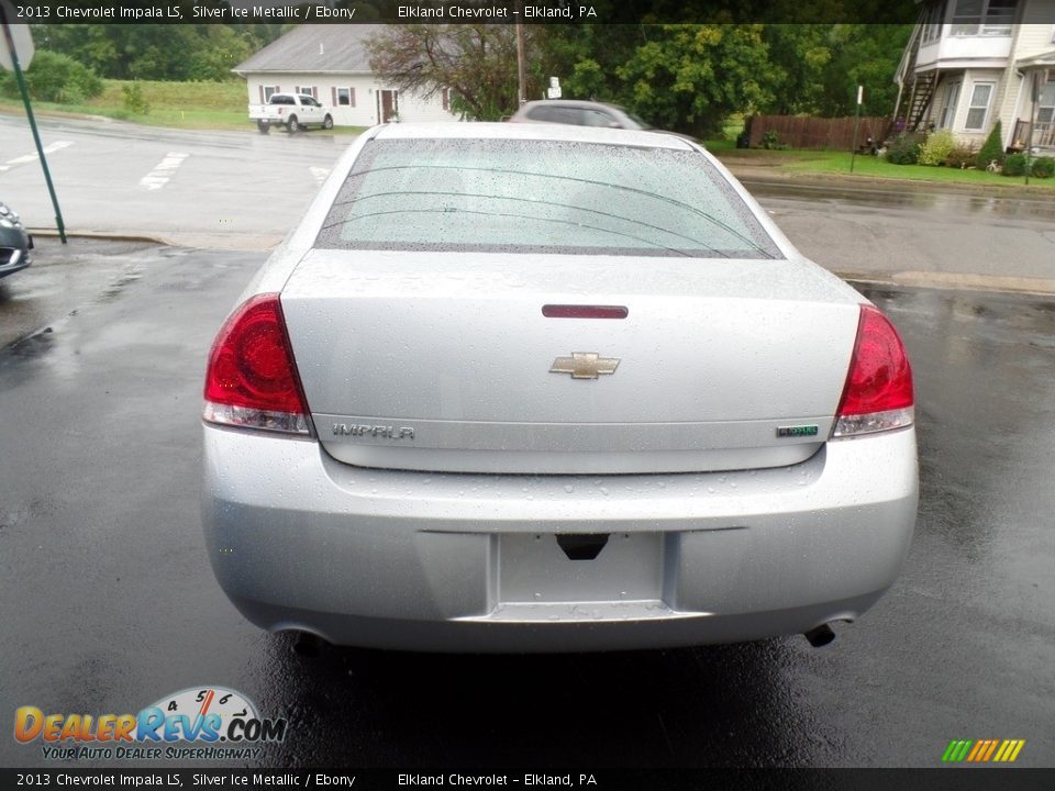 2013 Chevrolet Impala LS Silver Ice Metallic / Ebony Photo #8