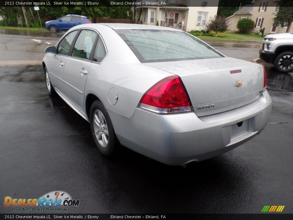 2013 Chevrolet Impala LS Silver Ice Metallic / Ebony Photo #9