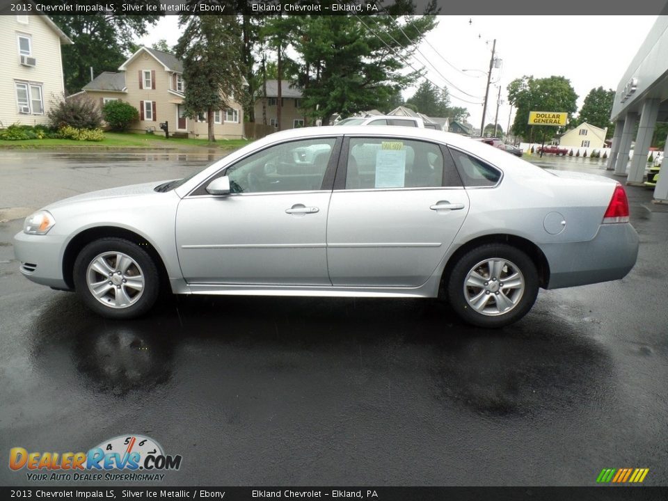 2013 Chevrolet Impala LS Silver Ice Metallic / Ebony Photo #10