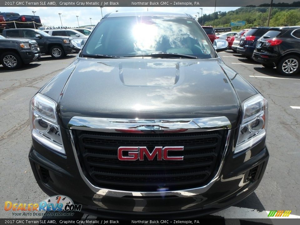 2017 GMC Terrain SLE AWD Graphite Gray Metallic / Jet Black Photo #3