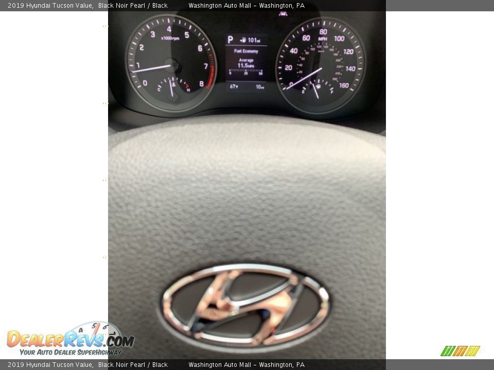 2019 Hyundai Tucson Value Black Noir Pearl / Black Photo #31