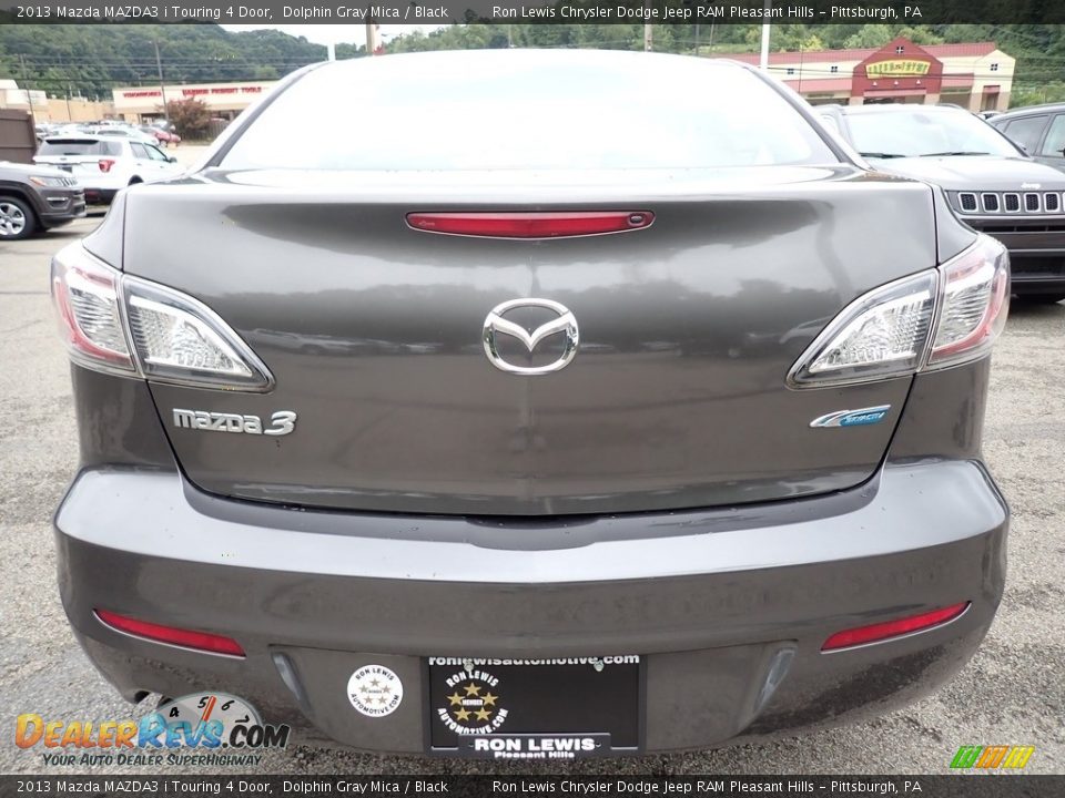 2013 Mazda MAZDA3 i Touring 4 Door Dolphin Gray Mica / Black Photo #4