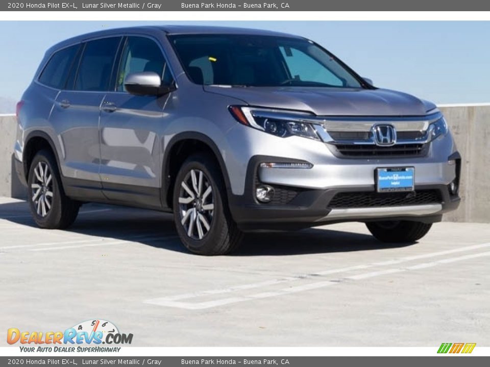Front 3/4 View of 2020 Honda Pilot EX-L Photo #1