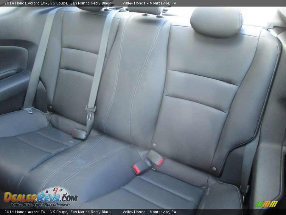 2014 Honda Accord EX-L V6 Coupe San Marino Red / Black Photo #12