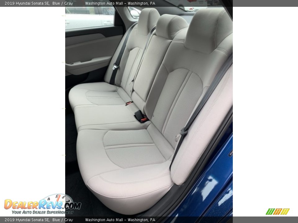 2019 Hyundai Sonata SE Blue / Gray Photo #19