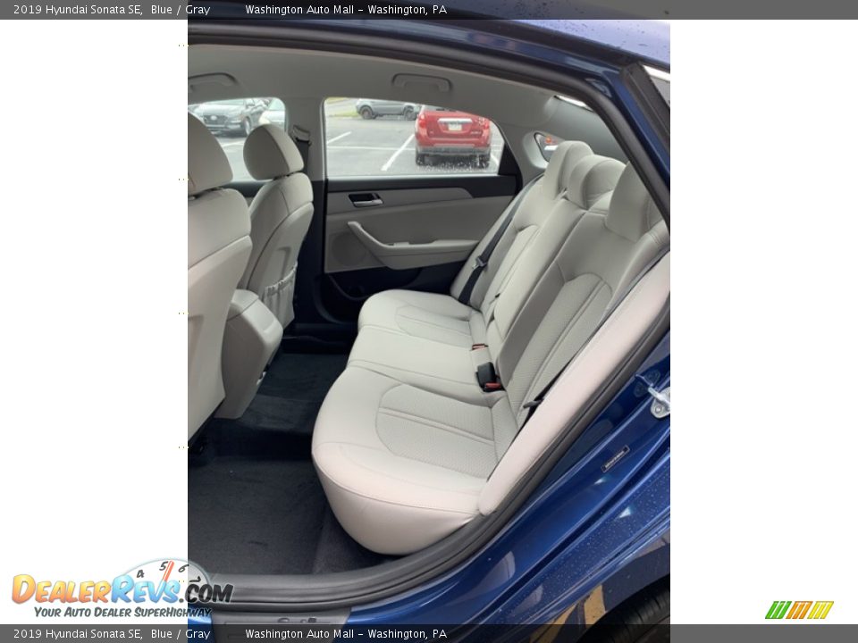 2019 Hyundai Sonata SE Blue / Gray Photo #20