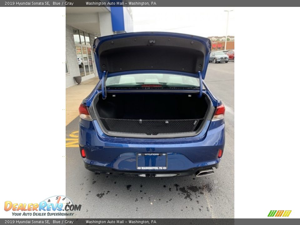 2019 Hyundai Sonata SE Blue / Gray Photo #21